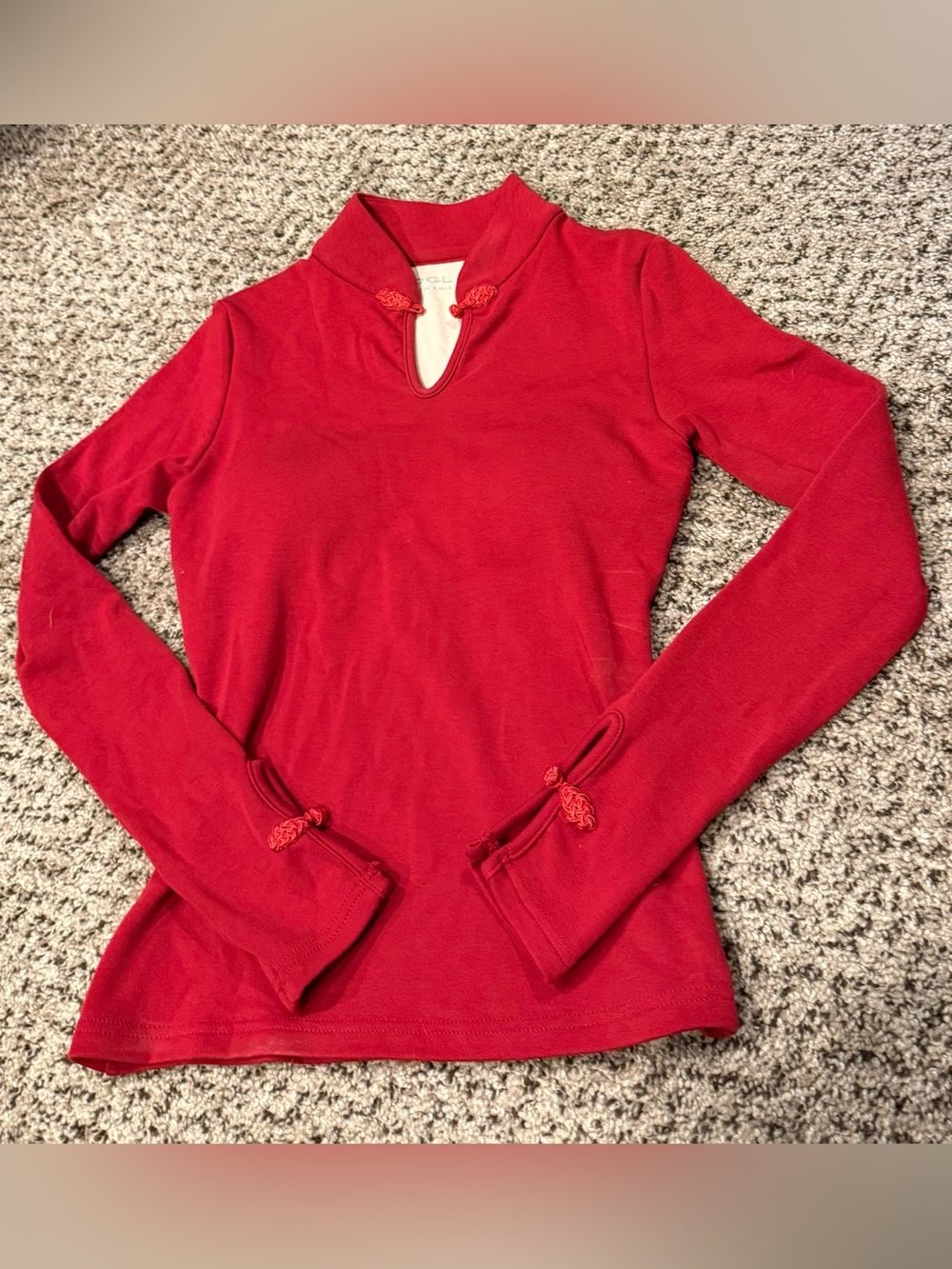 OGL Red Long Sleeve with built in Bra